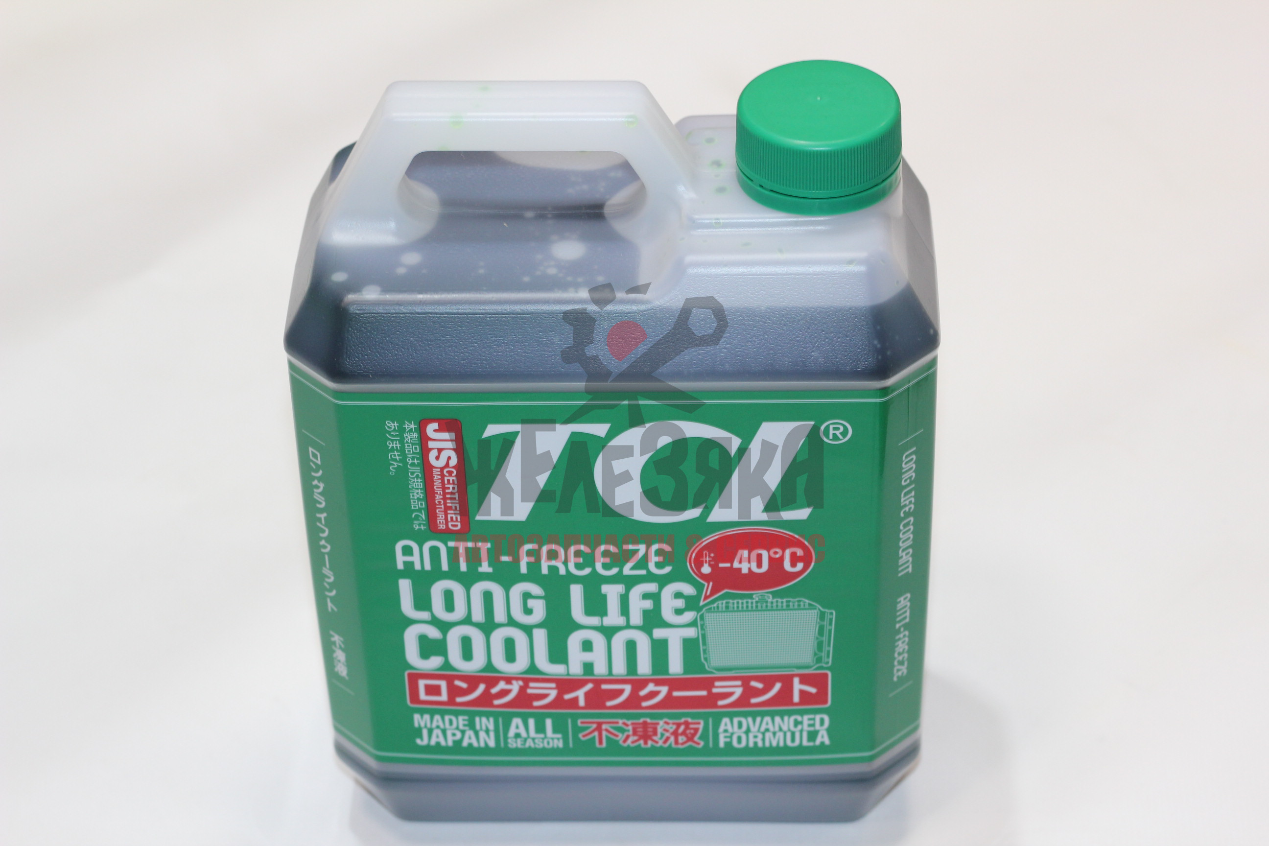 Антифриз зелёный карбоксилатный TCL LLC -40C/ 4 л.