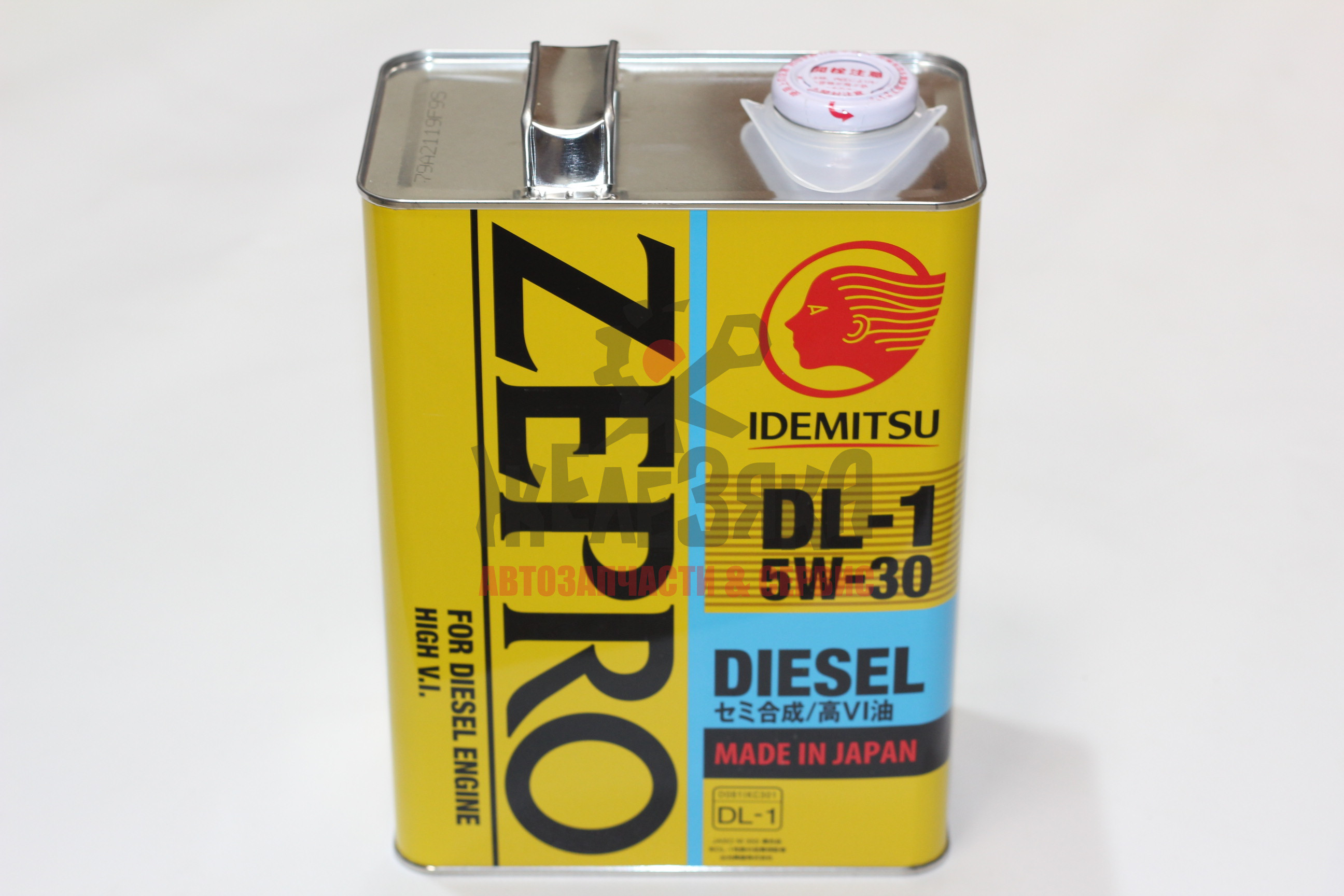 Масло моторное дизельное полусинтетическое IDEMITSU ZEPRO DIESEL DL-1 5W30/ 4 л.