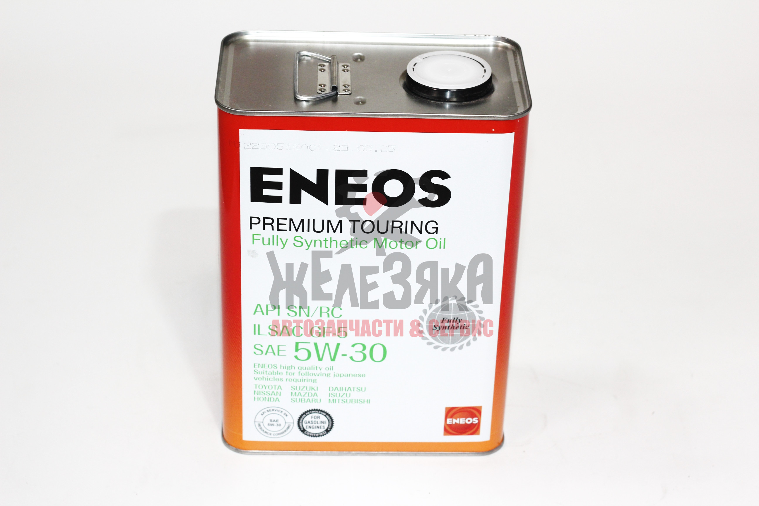 Масло моторное синтетическое ENEOS PREMIUM TOURING 5W30/ 4 л.