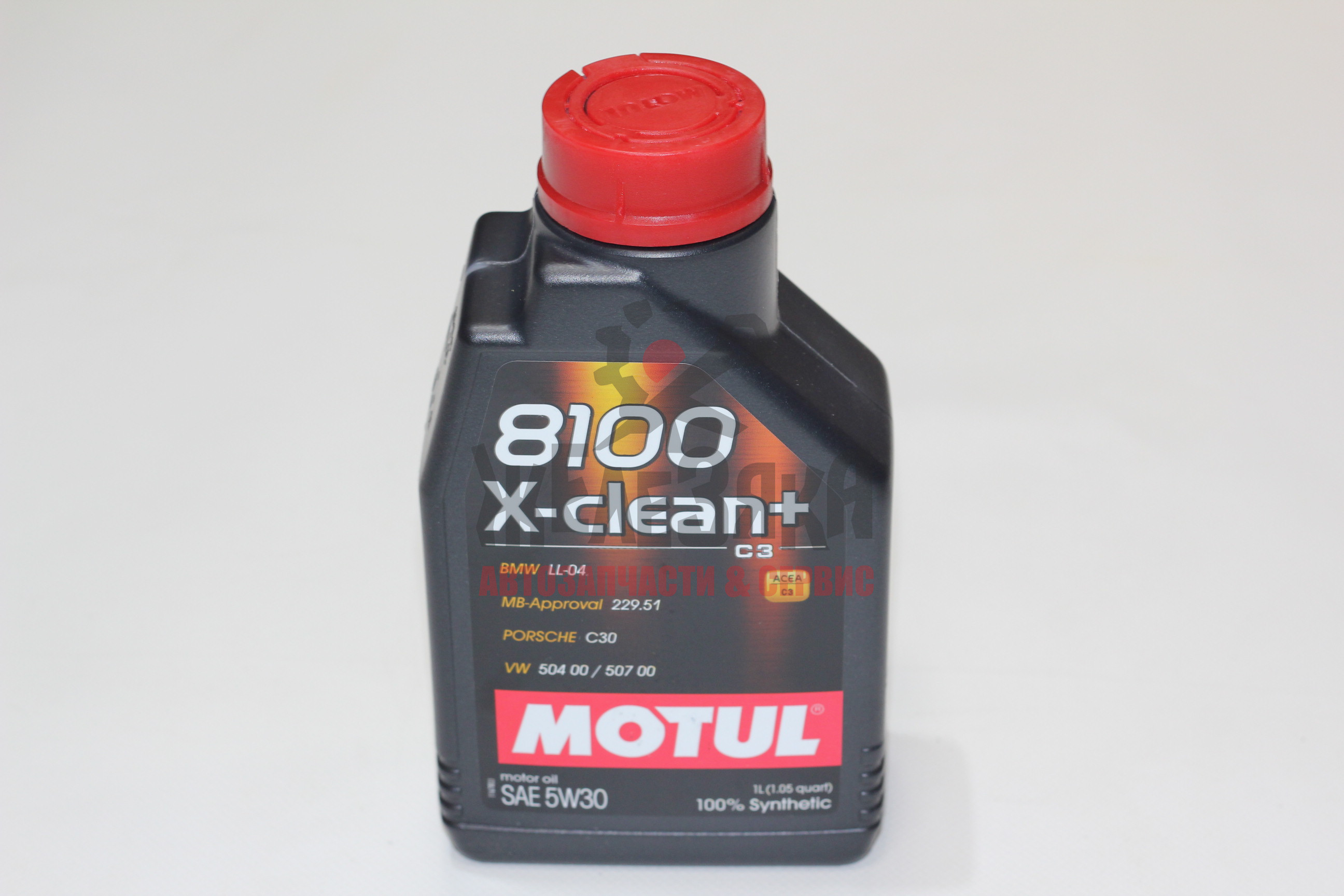 Масло моторное синтетическое MOTUL 8100 X-clean+ 5W30/ 1 л.