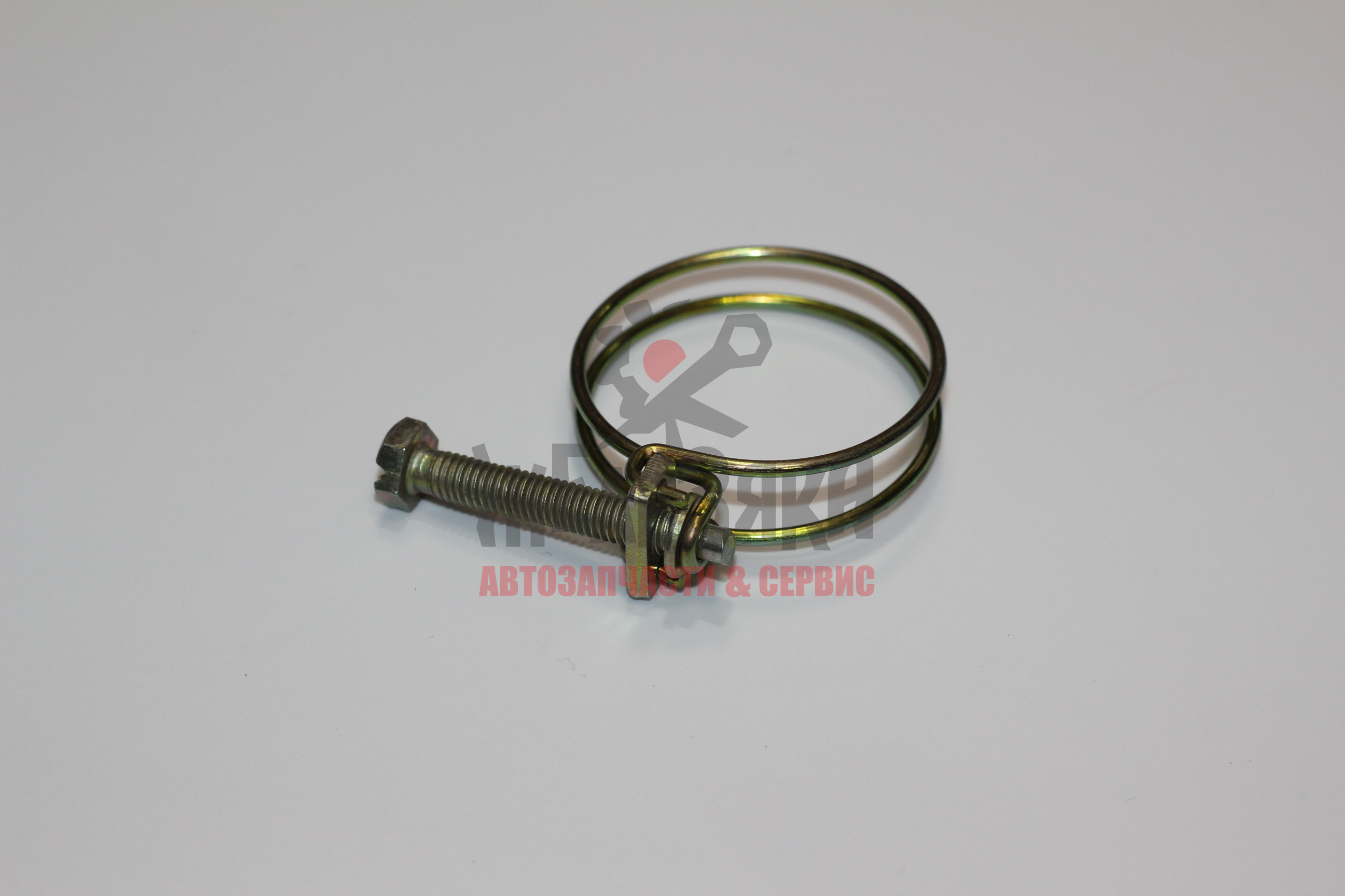 Хомут винтовой проволочный