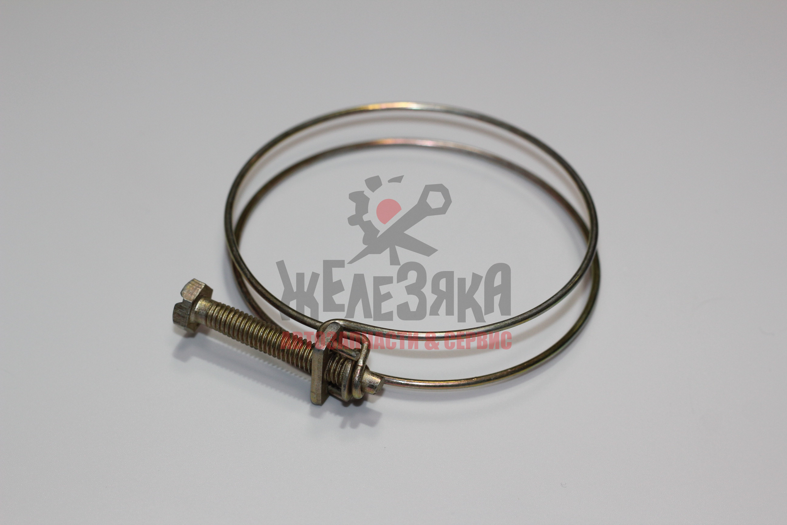 Хомут винтовой проволочный