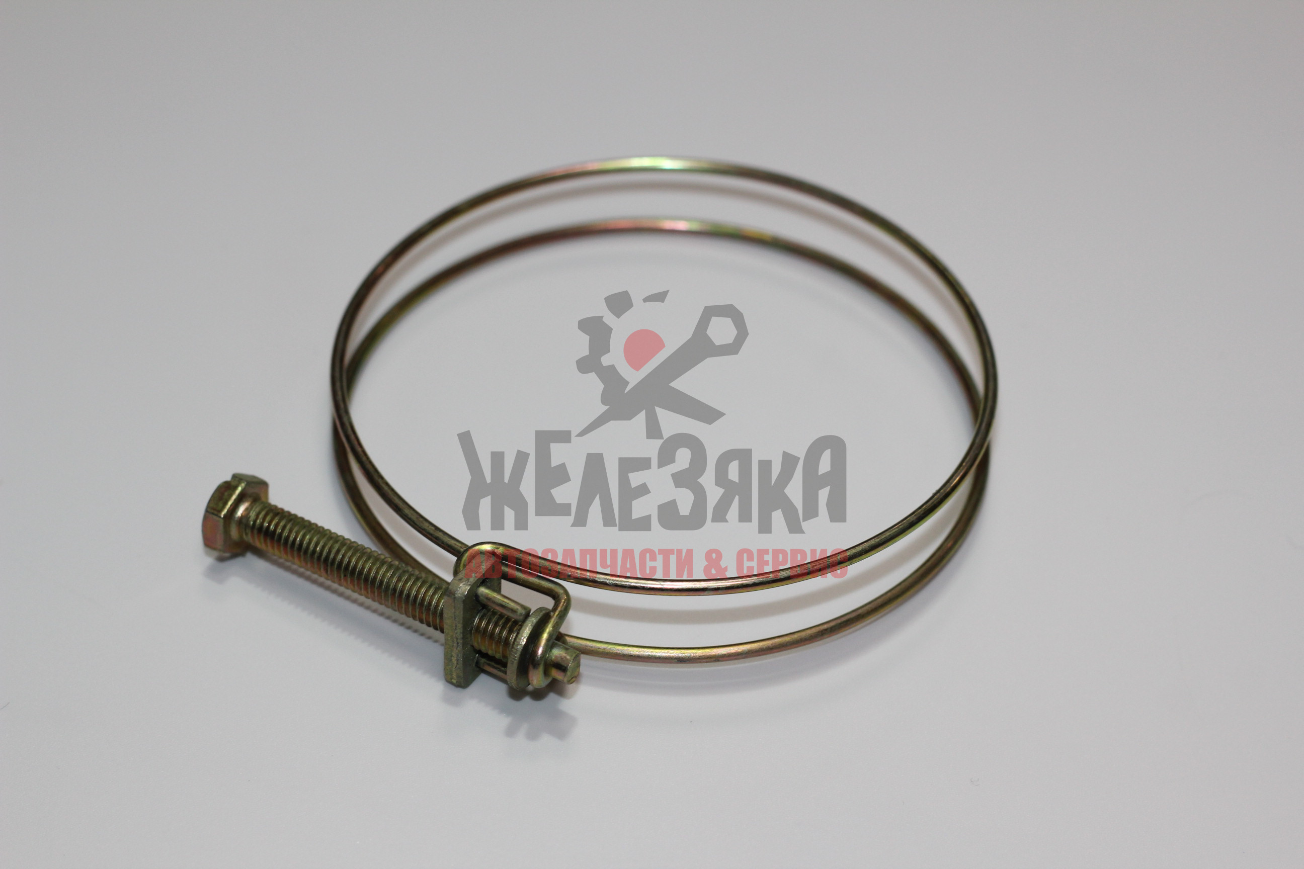 Хомут винтовой проволочный