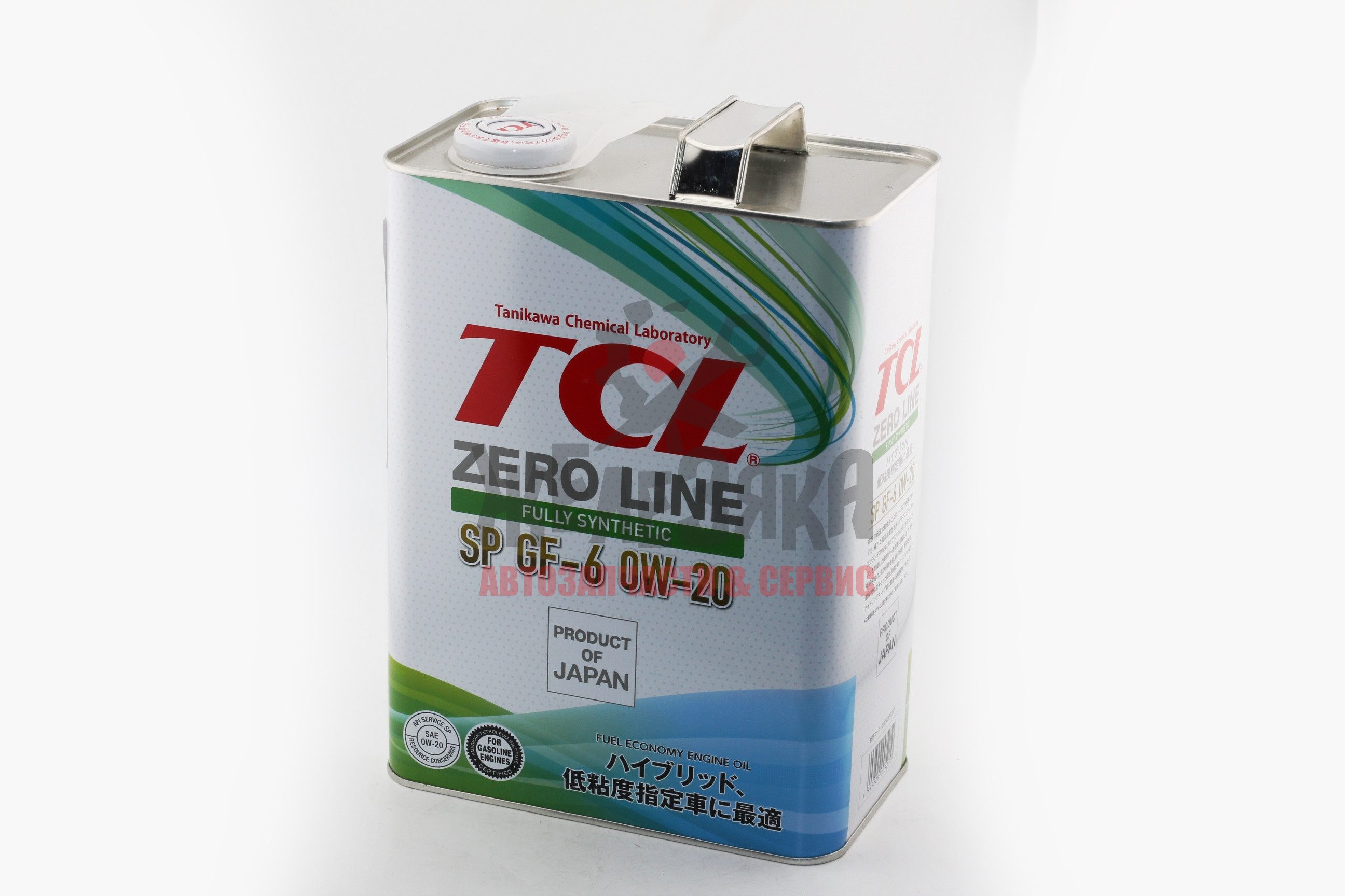 Масло моторное синтетическое TCL ZERO LINE 0W20/ 4 л.