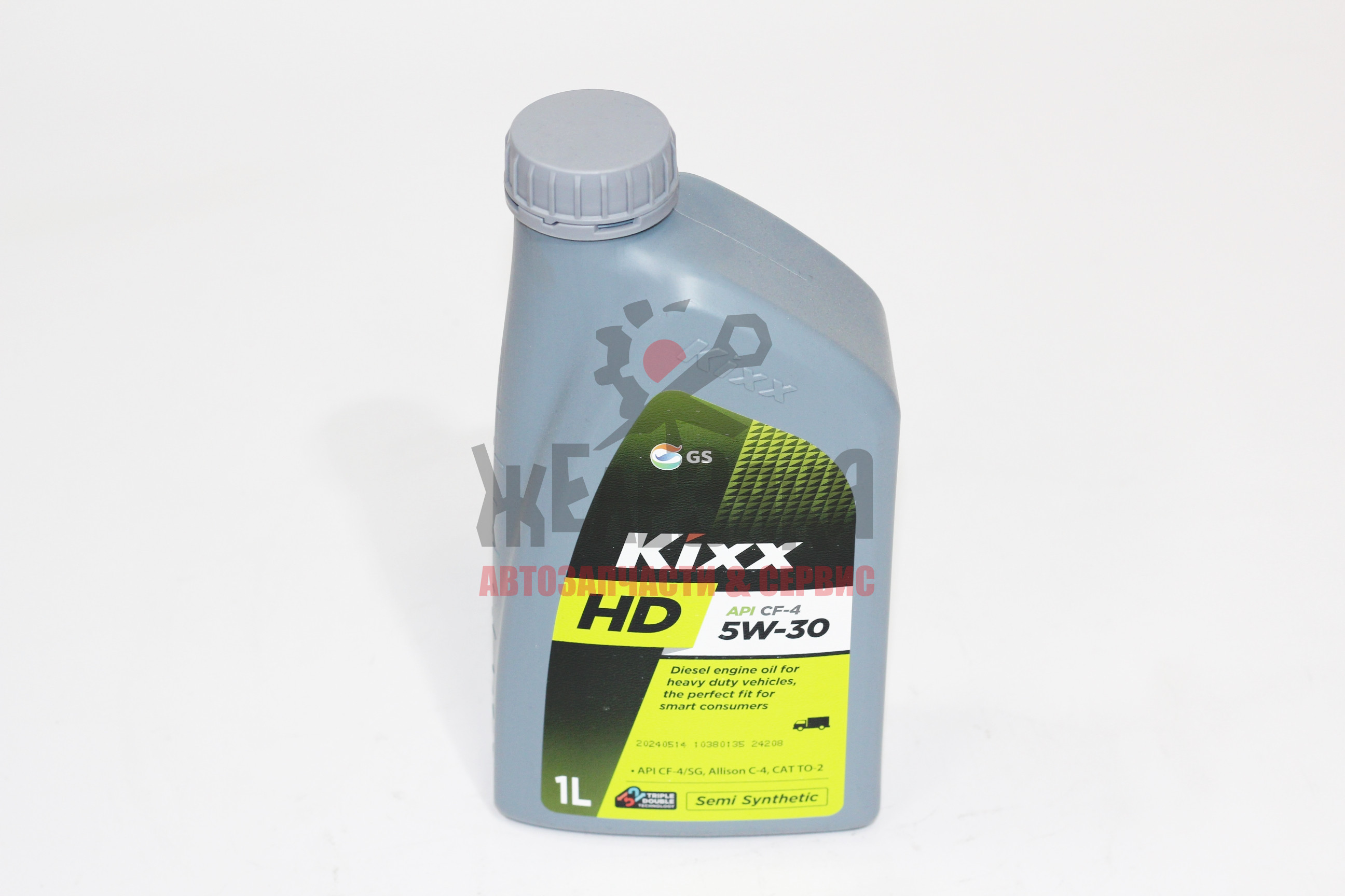 Масло моторное полусинтетическое KIXX HD CF-4 5W30/ 1 л.