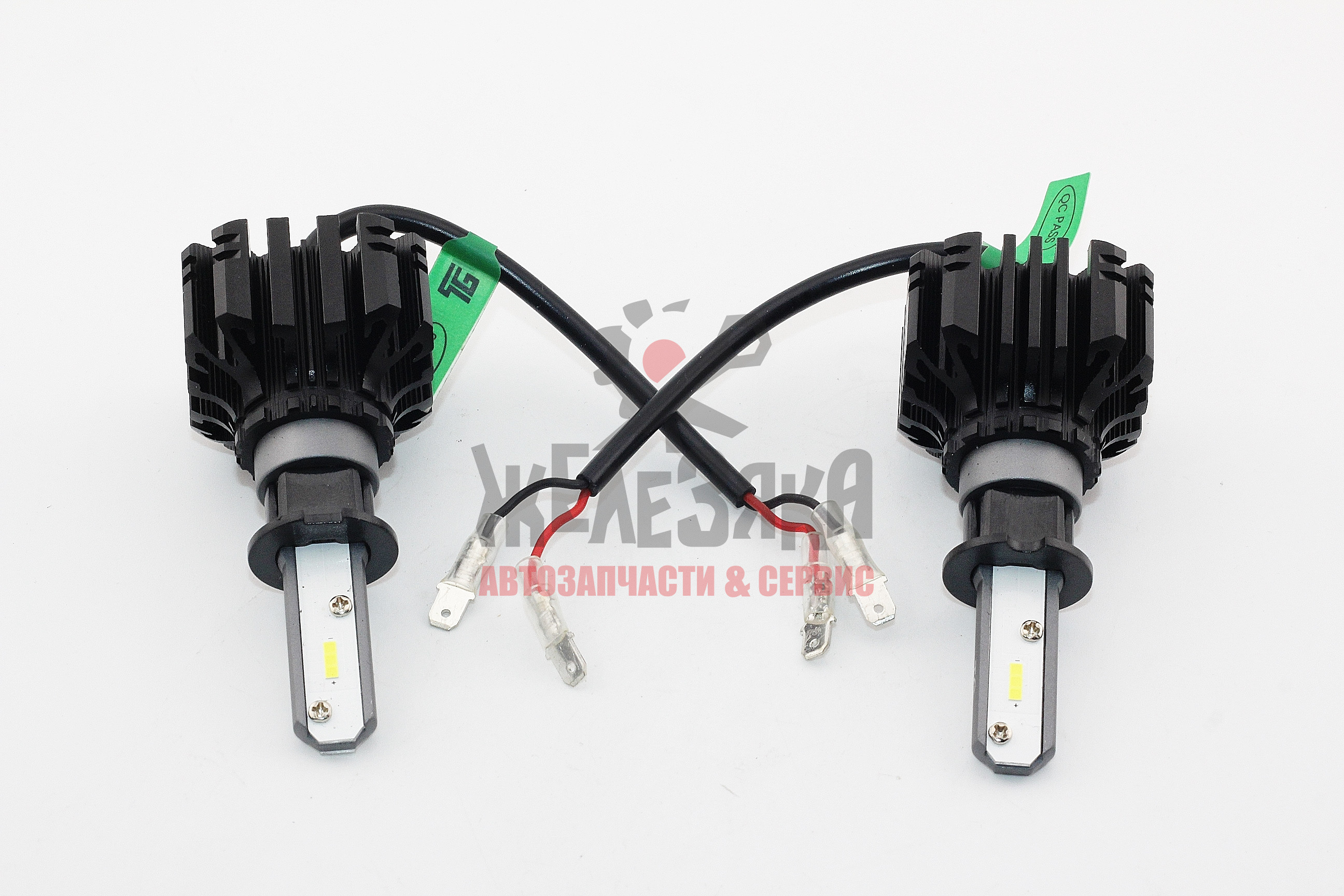 Лампа светодиодная T1 H3 / 9-18V/ 6000K/ 4800 Lm/ 2 шт.