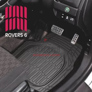 Коврики а/м CARFORT 'Rovers 6' термопласт NBR, к-т 4шт. Black (1/4)