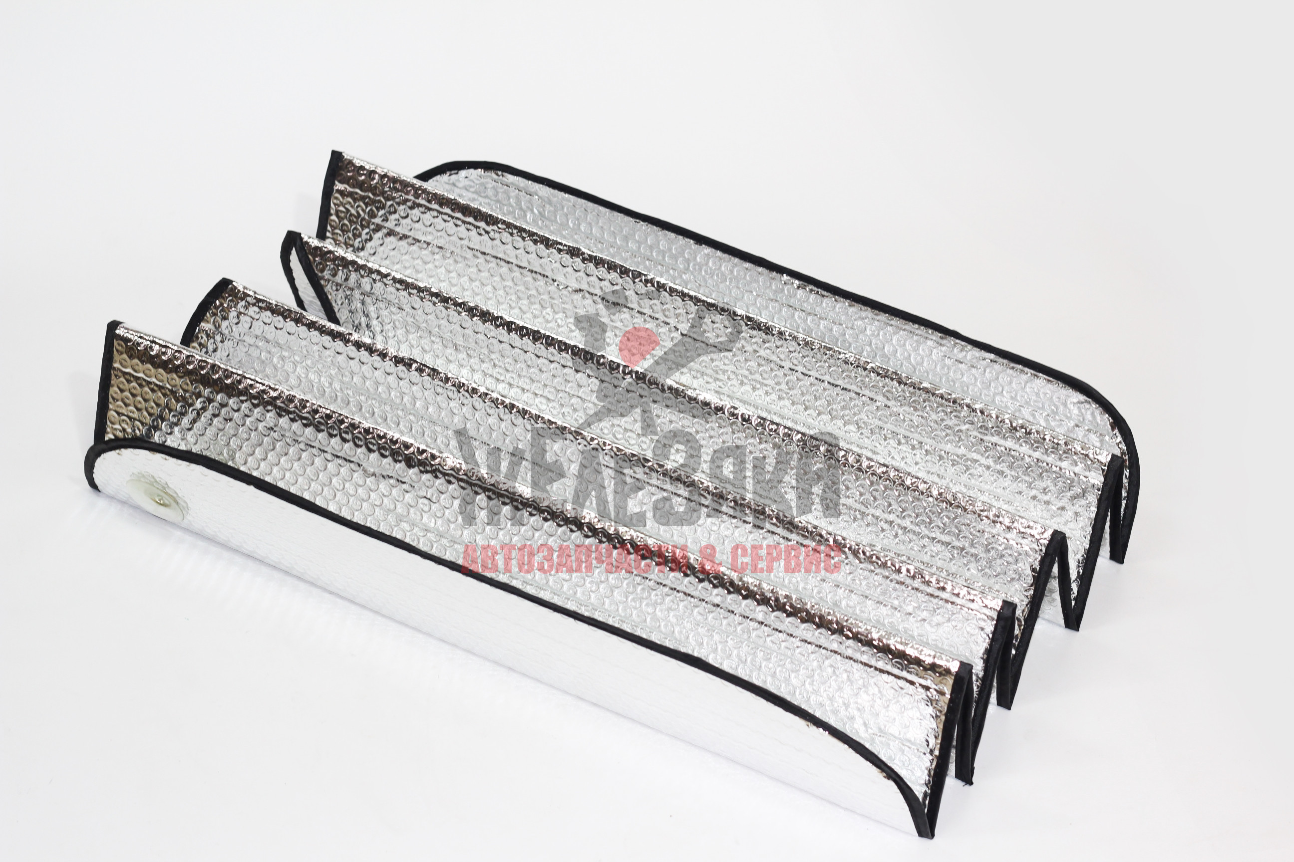 Шторка солнцезащитная на лоб. стекло, металлик, большая