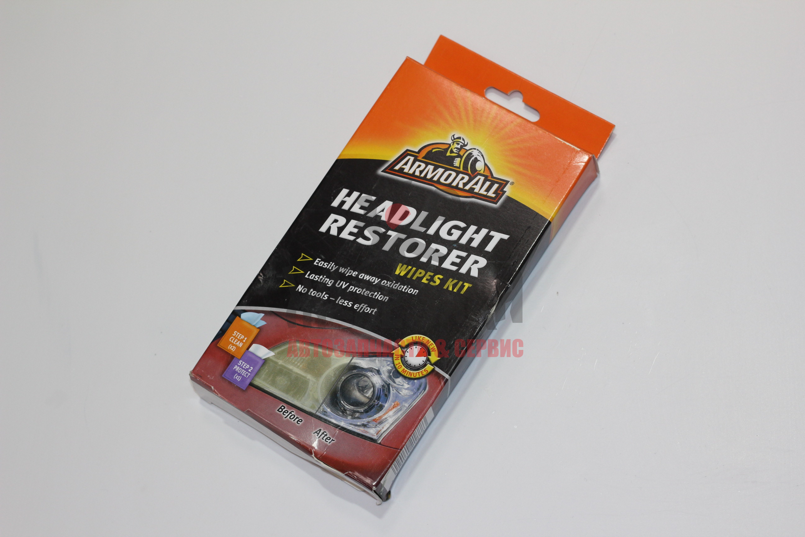 Салфетки для восстановления прозрачности фар