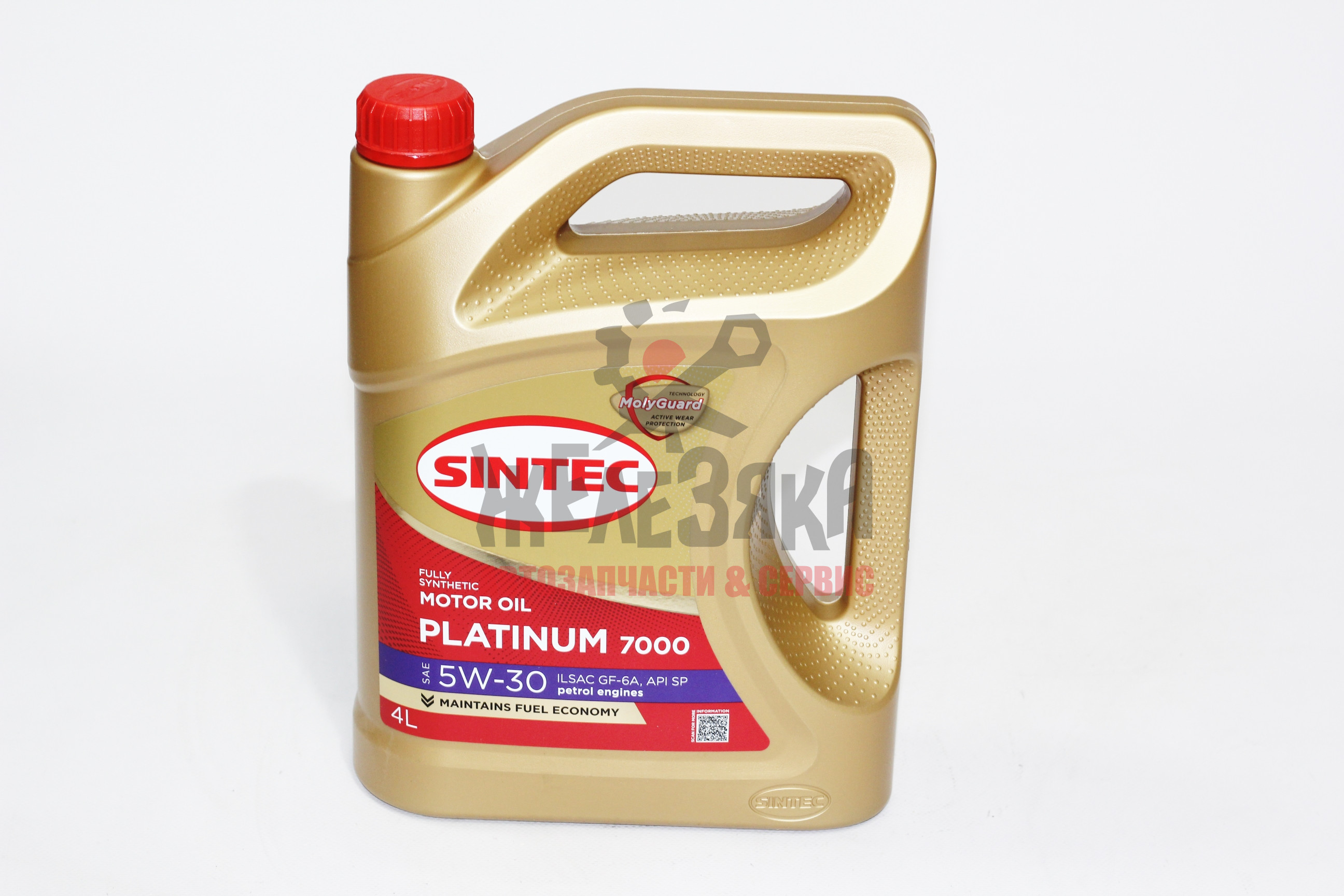Масло моторное Sintec Платинум (7000) 5w30 / 4 л.