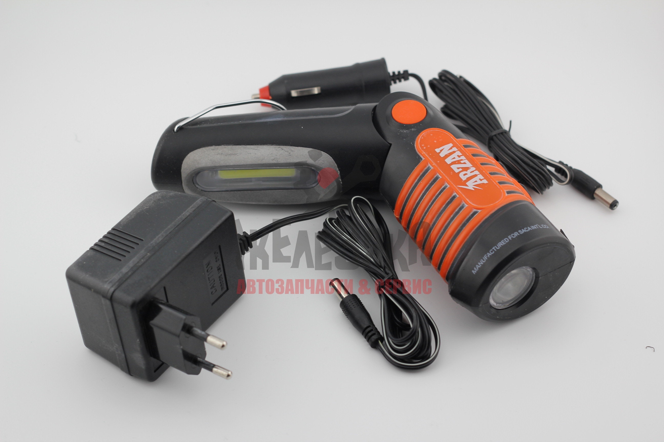 Лампа переносная SACA аккумуляторная светодиодная (лента) с фонарём