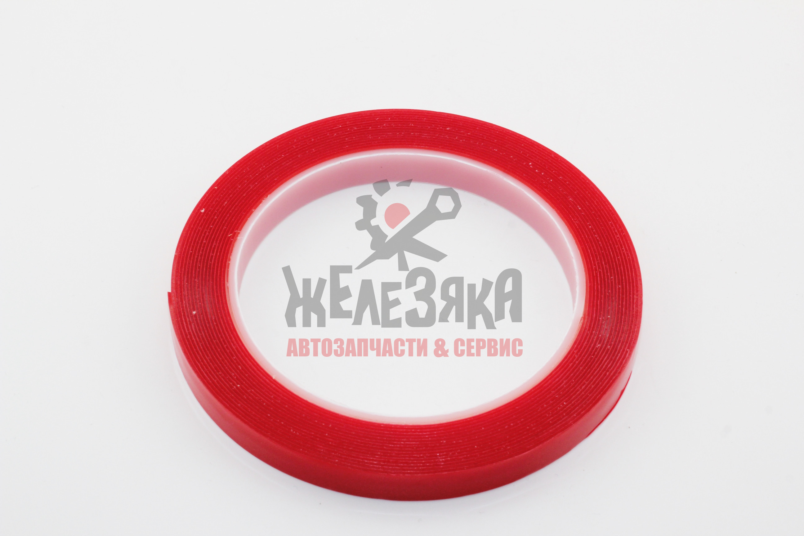 Скотч двусторонний прозрачный / 10 мм. x 5 м.