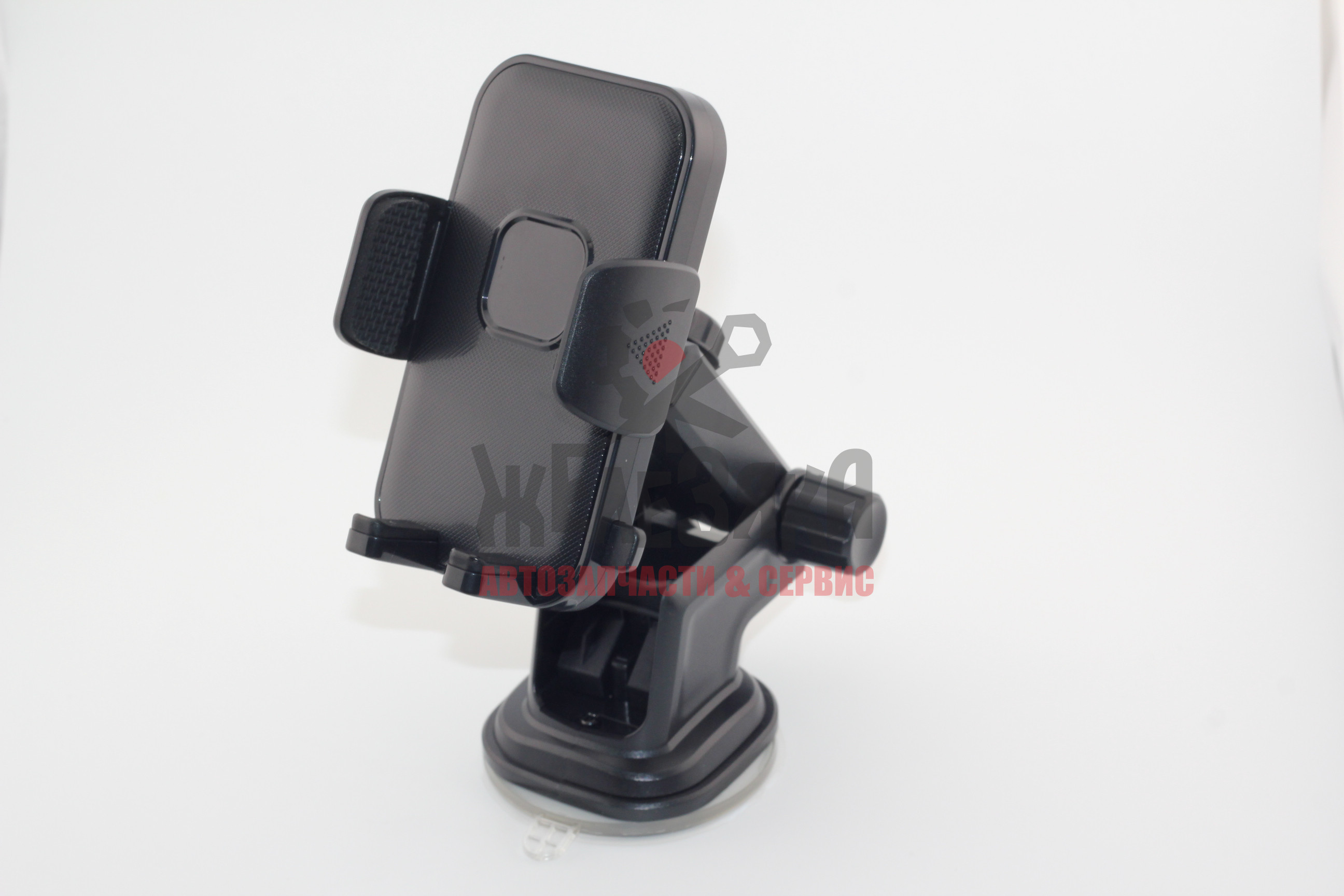 Держатель телефона, на присоске, рабочая ширина/ 58 - 95 мм