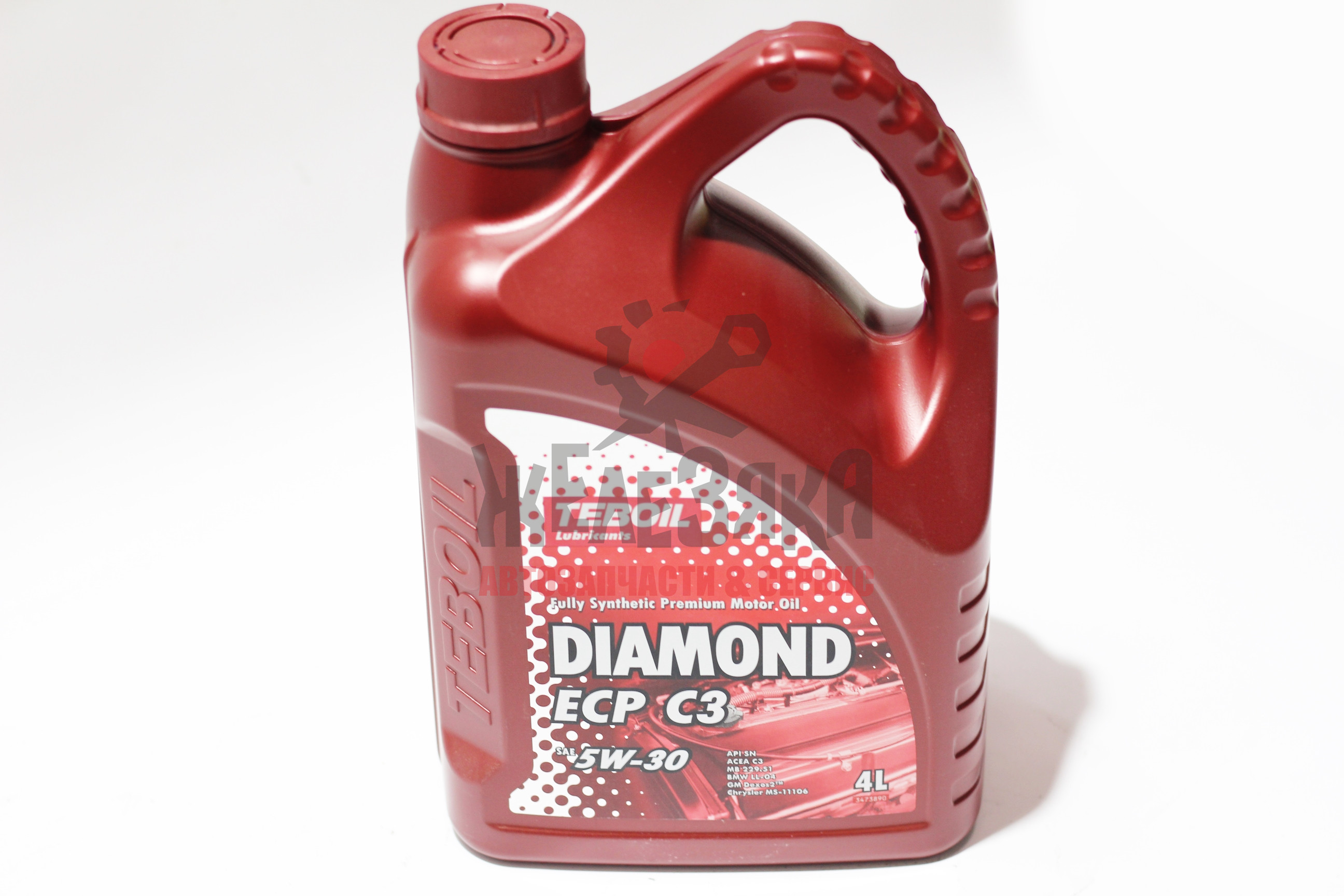 Масло моторное синтетическое TEBOIL Diamond ECP C3 5W-30/ 4 л.