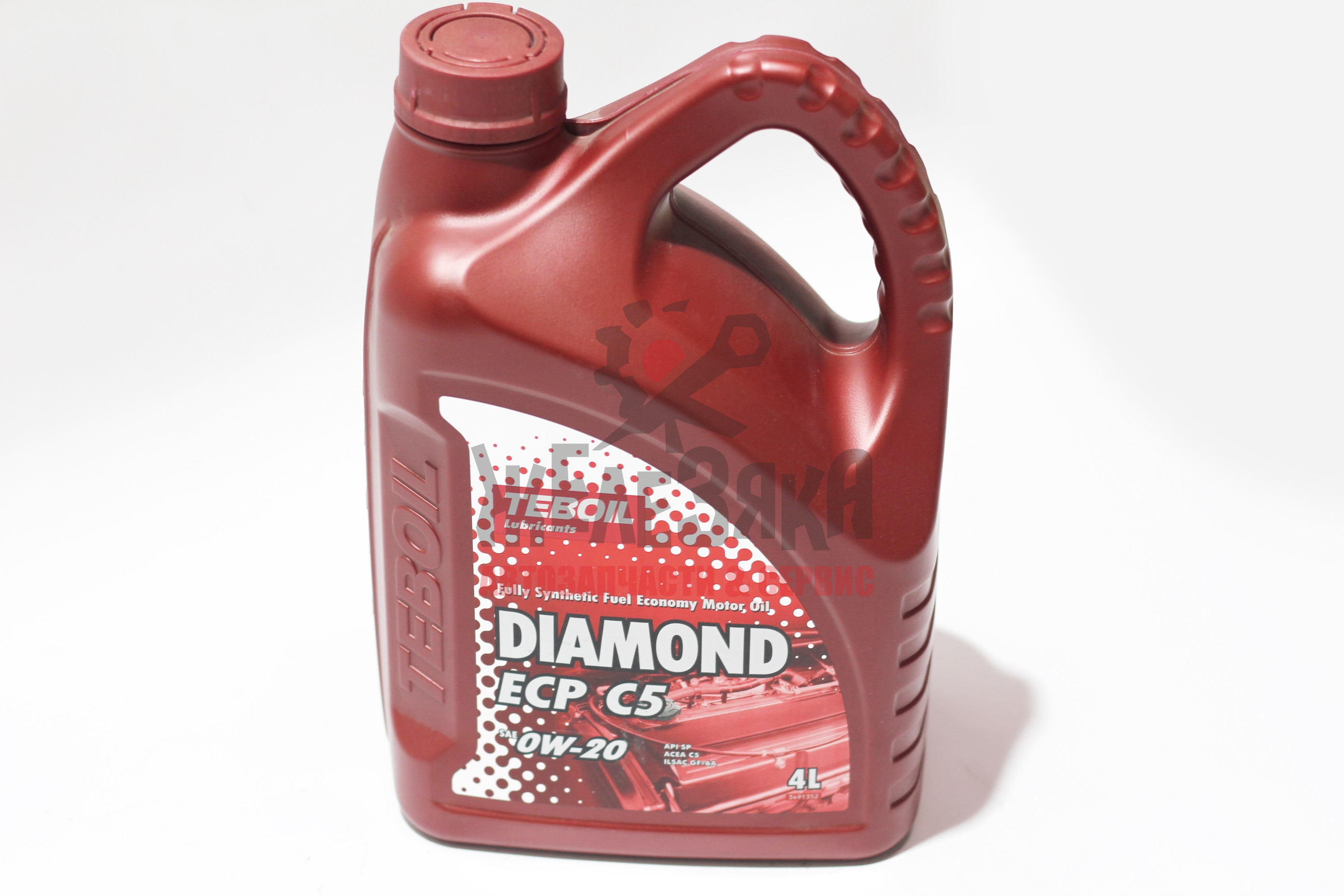 Масло моторное синтетическое TEBOIL Diamond ECP C5 0W-20/ 4 л.