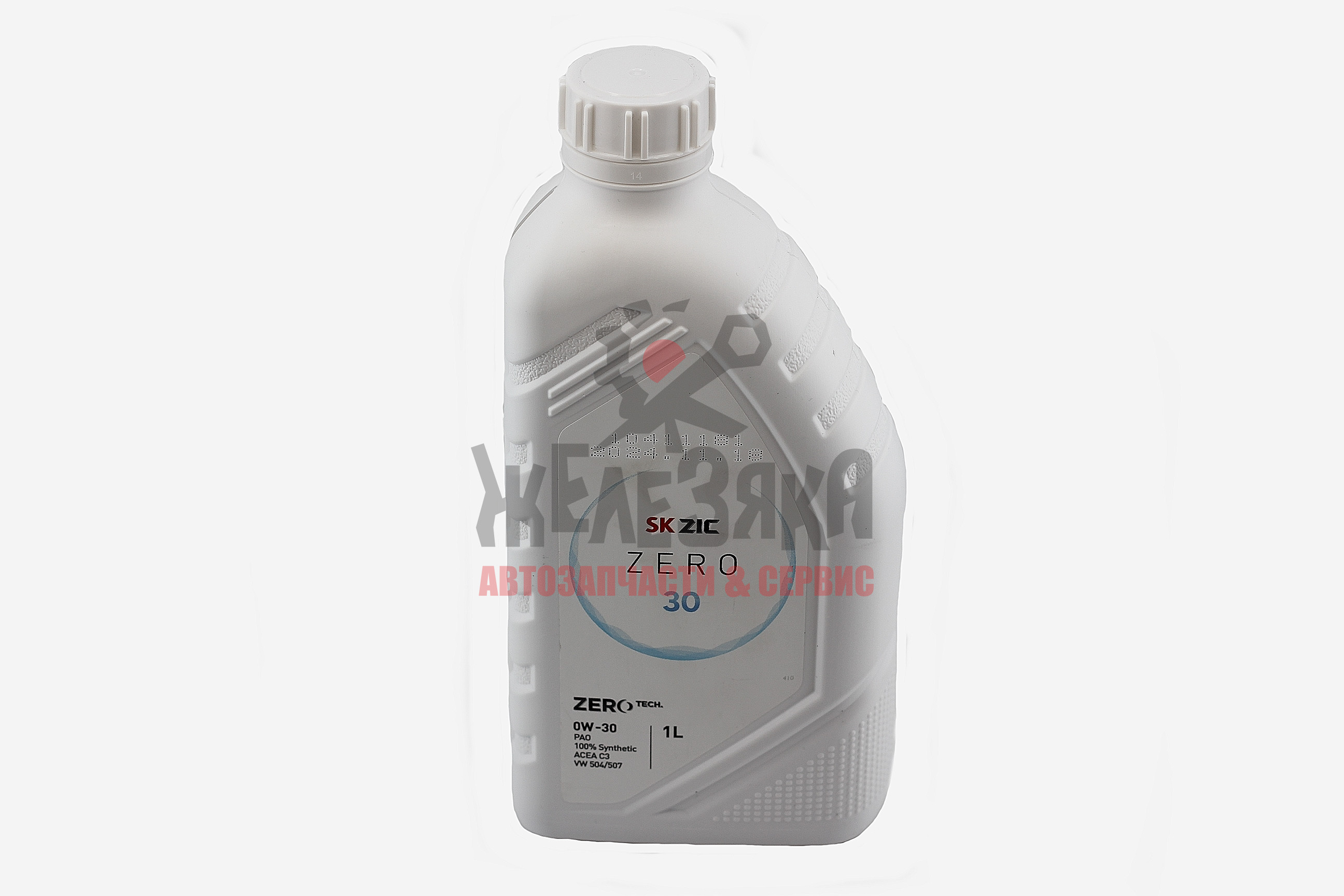 Масло моторное синтетическое ZIC ZERO 30  0W30/ 1 л.